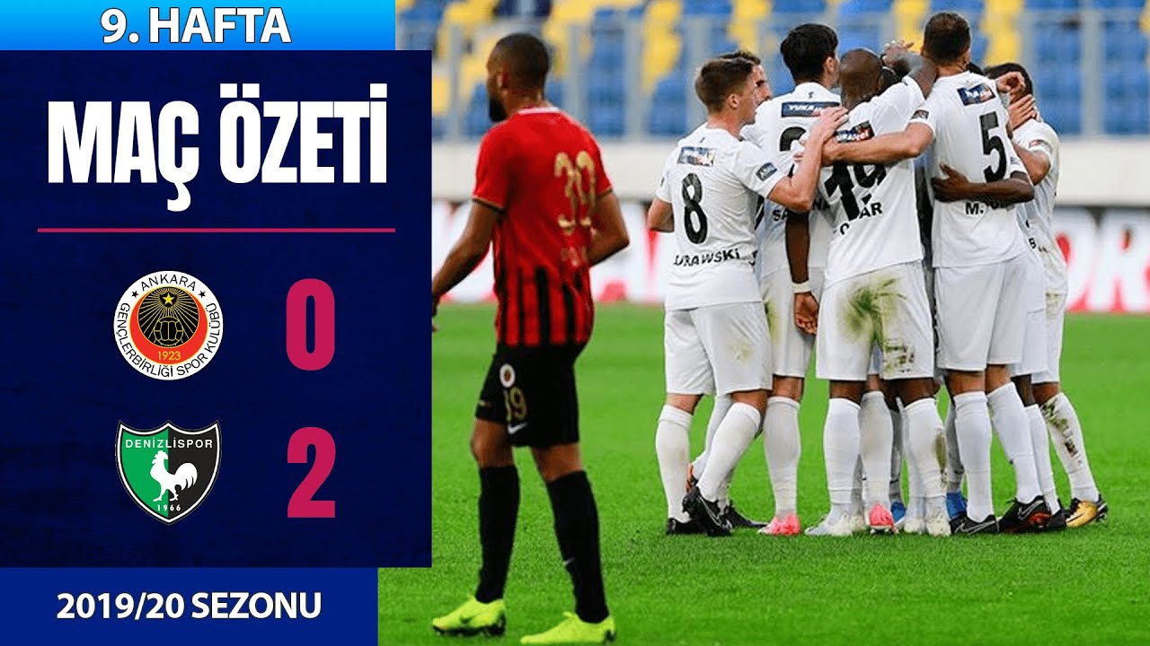 ÖZET: Gençlerbirliği 0-2 Denizlispor | 9. Hafta - 2019/20