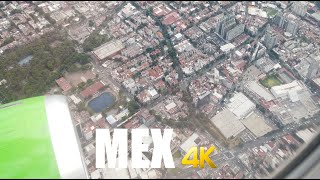 Mexico City International Airport arrival and departure  4k 60fps