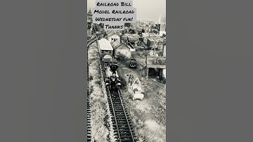 Model railway in HO Scale. #Railroad Bill. #Bachmann watch the American Santa Fe 4-4-0 DCC sound