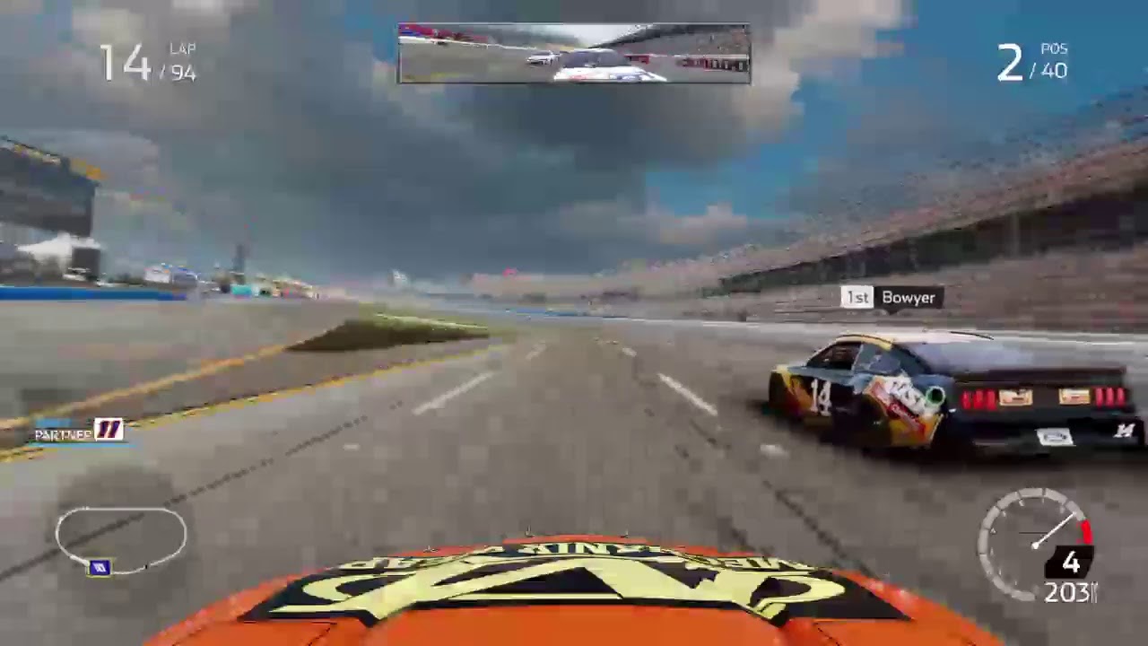 Nascar heat 4 (with steering wheel!!!)