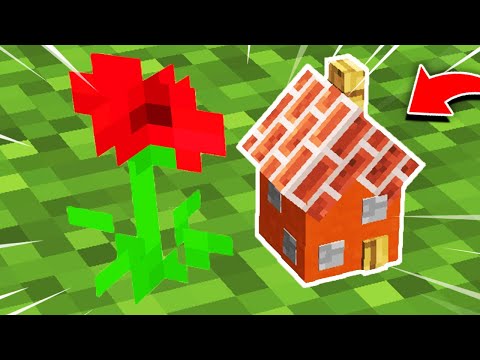 🔥โครตเจ๋ง!!【"จะเป็นไง? ถ้าคราฟบ้านจิ๋วได้ในมายคราฟ!!"】| (Minecraft Command)