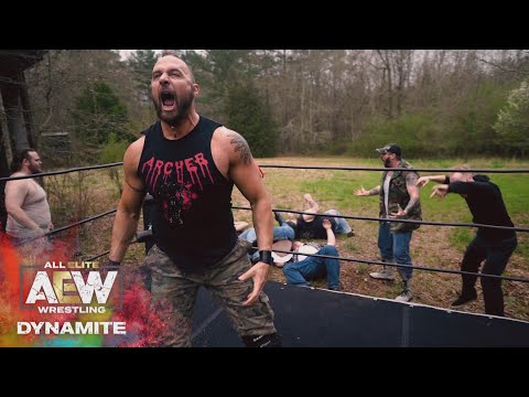 THE MURDERHAWK IS NOT HERE TO TALK | AEW DYNAMITE 3/18/20, Empty Arena