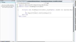 Crystal Report Simple By Vb.Net