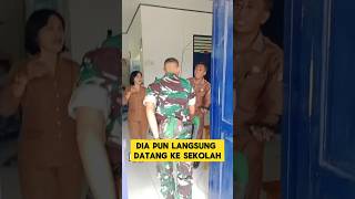 Download Lagu momen haru ketika prajurit TNI datang ke sekolahan menemui guru nya ‼️‼️ #tni #guru #momenharu MP3