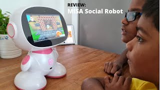 Review of the MISA Social Robot in UAE