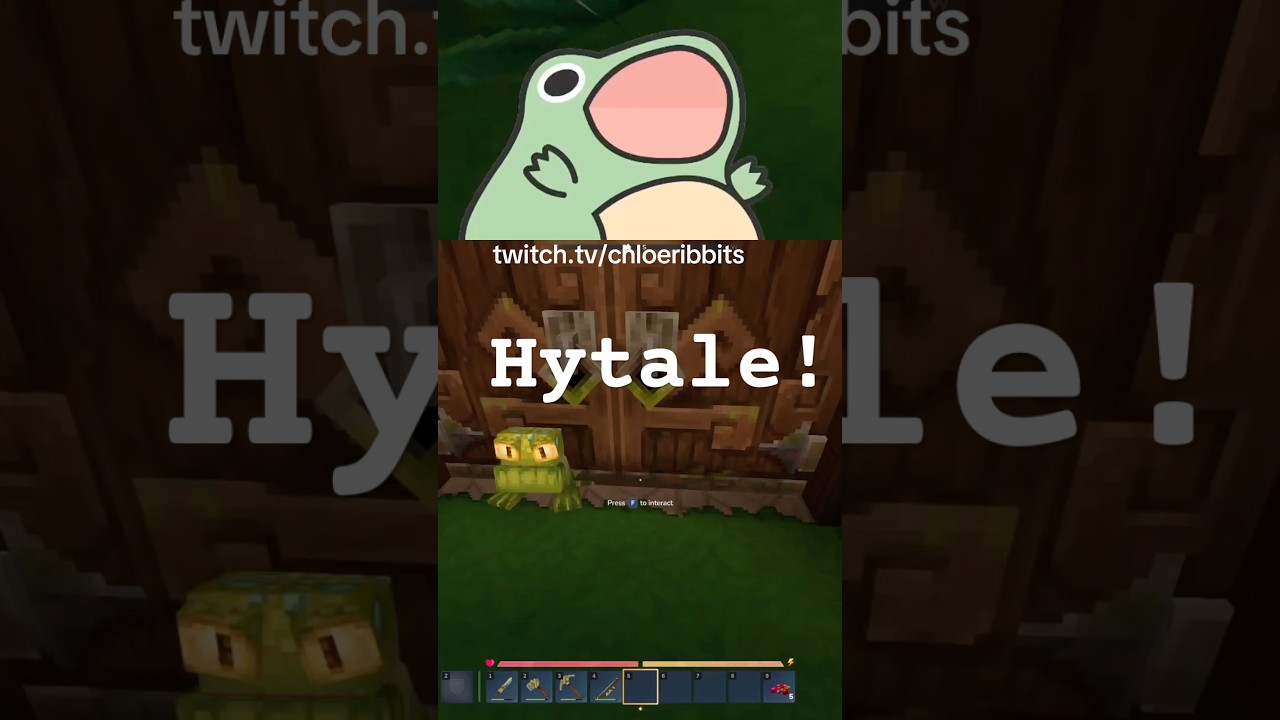 He tricked me! Absolutely loved playing Hytale today 🥹❤️ #gaming #twitch #hytale
