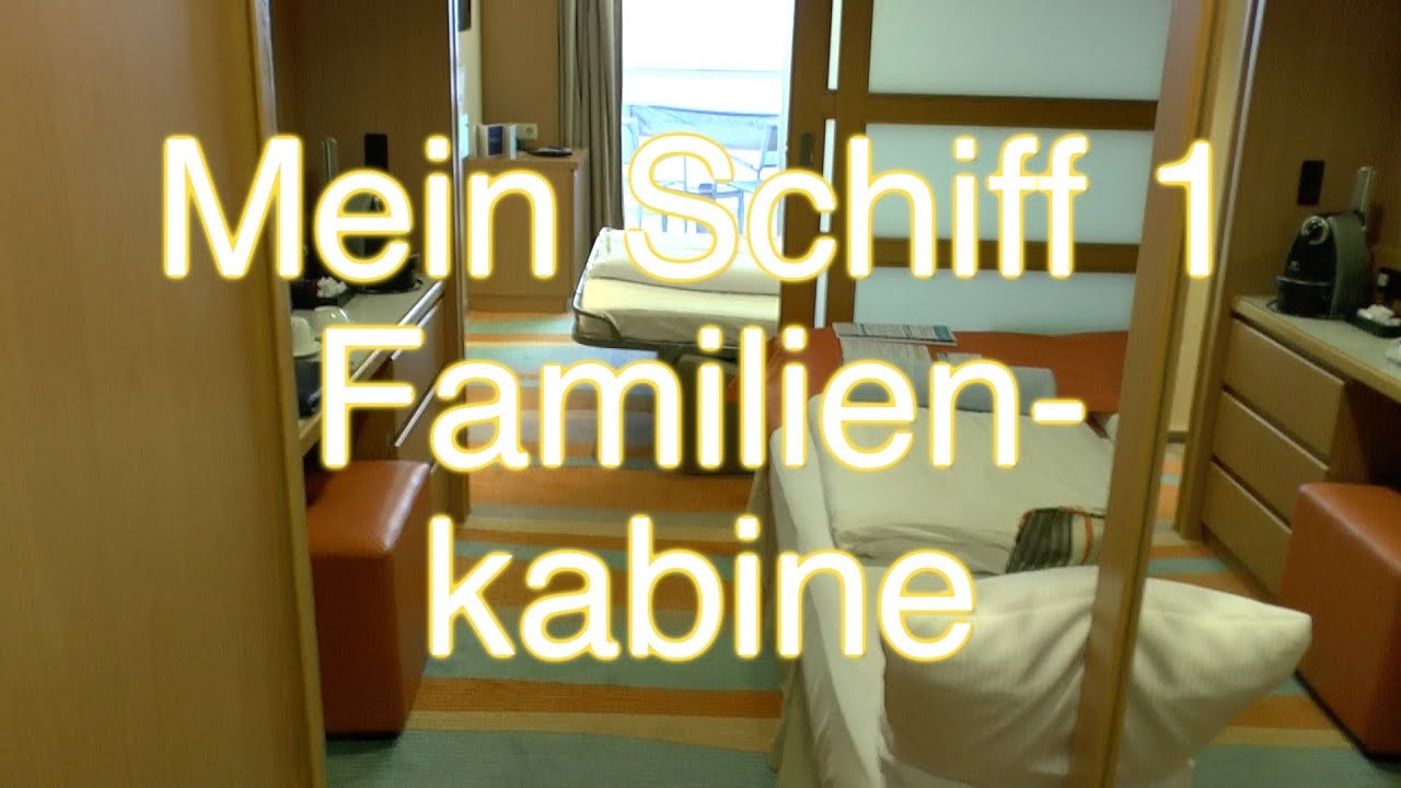 Alte Mein Schiff 1 Familienkabine Im Detail Bei Tui Cruises