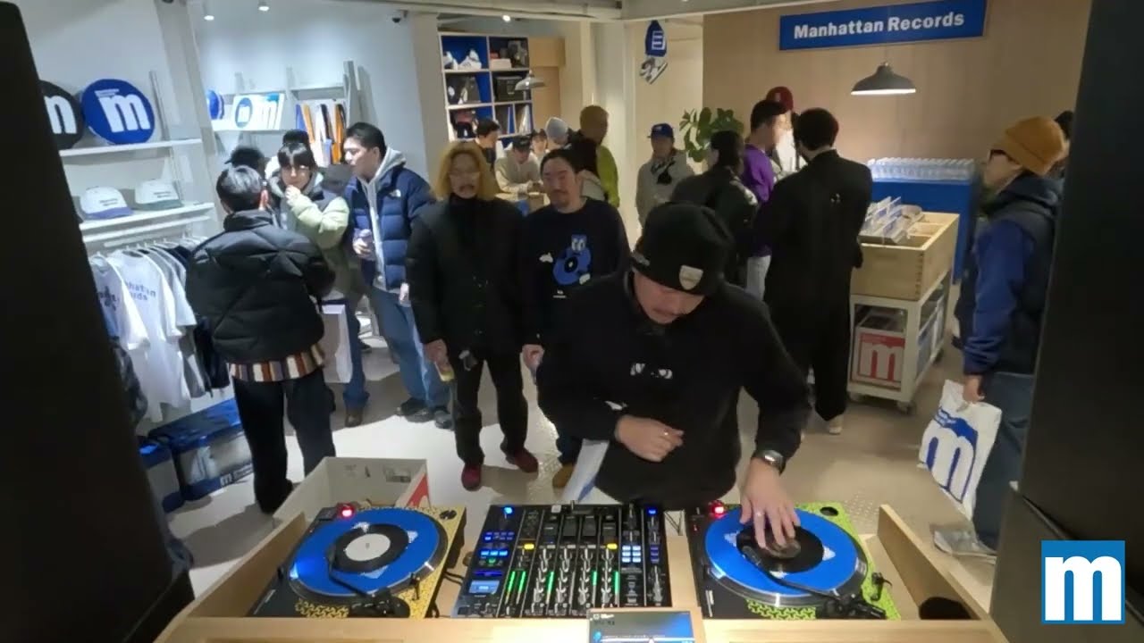 mixed by PoLoGod. | Soul, Funk & Japanese Groove Vinyl mix@Manhattan Records Seoul