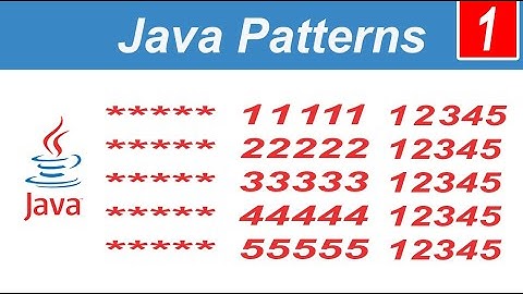 Square Shape Patterns in Java
