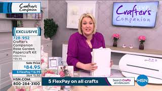 Crafter's Companion Rose Garden Papercraft Kit screenshot 5