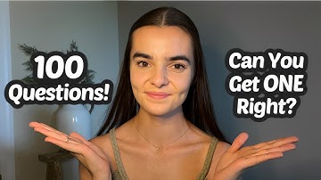 ASMR If You Get ONE Right, You Can Go To Sleep