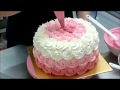 Ombre Rose Cake