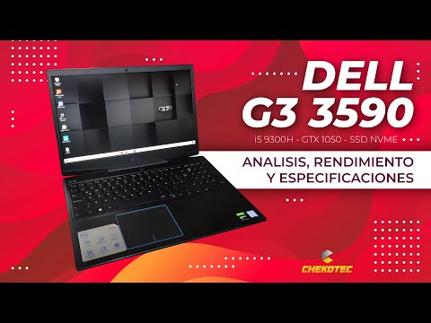 DELL G3 15 3590 Laptop gaming para video y diseño (análisis)
