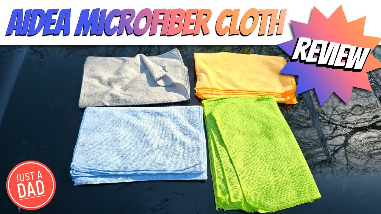 AIDEA Microfiber Cleaning Cloth REVIEW YouTube