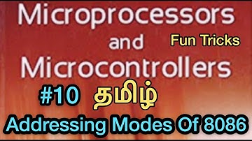 Microprocessor And MIcrocontroller | #10 | 8086 Addressing Modes | Tamil