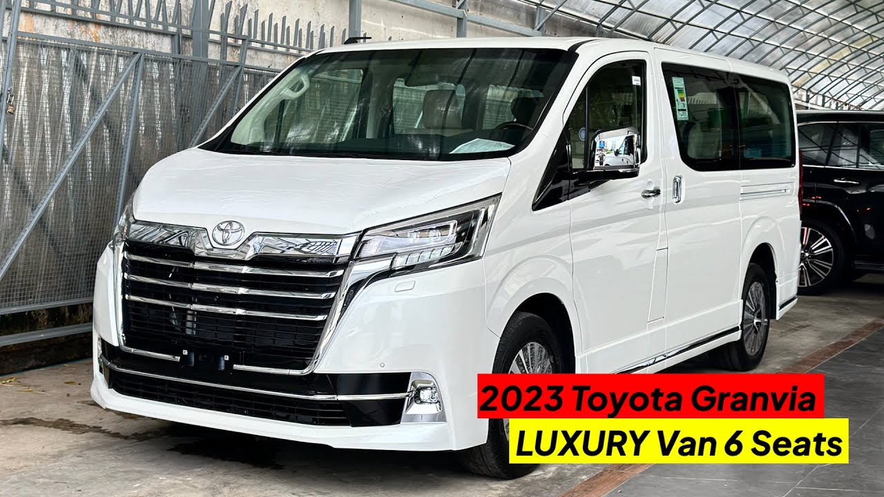 New 2023 Toyota Granvia VIP 6 Seats Luxury Van 6 Seats Exterior And
