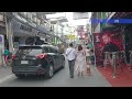 Thailand pattaya walking street before dark