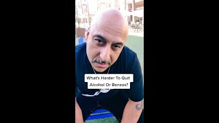 What's Harder To Quit? Alcohol Or Benzos? #Shorts