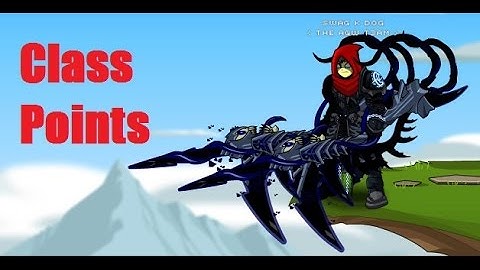AQW Class Points [CP] As fast as possible