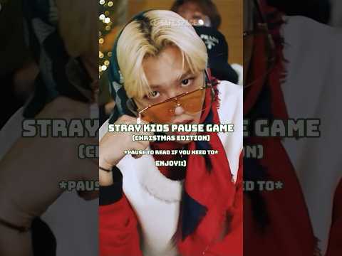 STRAY KIDS PAUSE GAME Christmas Edition Straykids Kpop Shorts 