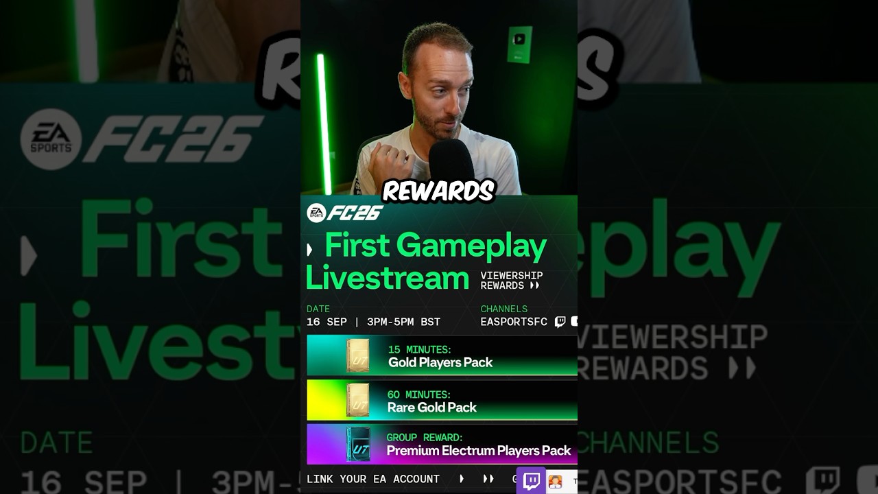 FREE FC 26 Packs from EA Stream! ‼️