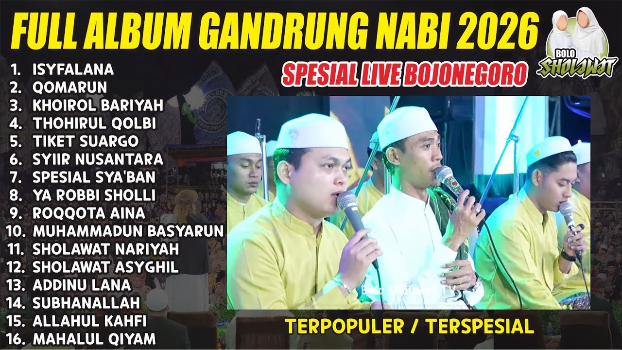 GN MANIA FULL ALBUM SYABAN 2026 - GANDRUNG NABI TERBARU