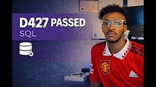 How I Passed WGU D427 Data Management Applications (v3) | SQL Tips & OA Advice