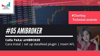 Cara pakai amibroker | tutorial amibroker dengan data feed phillip sekuritas | cara pasang AFL screenshot 5