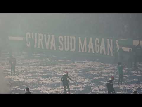 Derby De Casablanca Raja Casablanca Supporters Allez Les Verts Ra7na Fidèle 