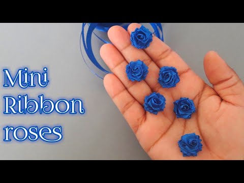 DIY Ribbon Flowers - How to Make Ribbon Roses - Amazing Ribbon