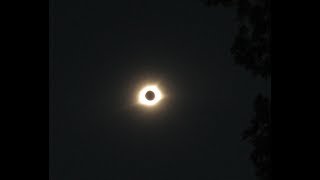 Total Solar Eclipse - Great American Eclipse - Filmed Aug. 21, 2017