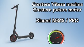 Crestere viteza maxima / Scoatere limitare viteza Xiaomi M365 Pro / Crestere putere Xiaomi M365 Pro