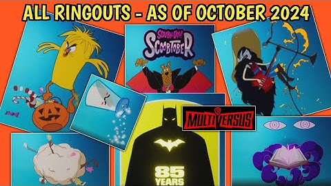 Multiversus. All Ringout Animations Showcase. October 2024. Batman 85, Marceline Returns!