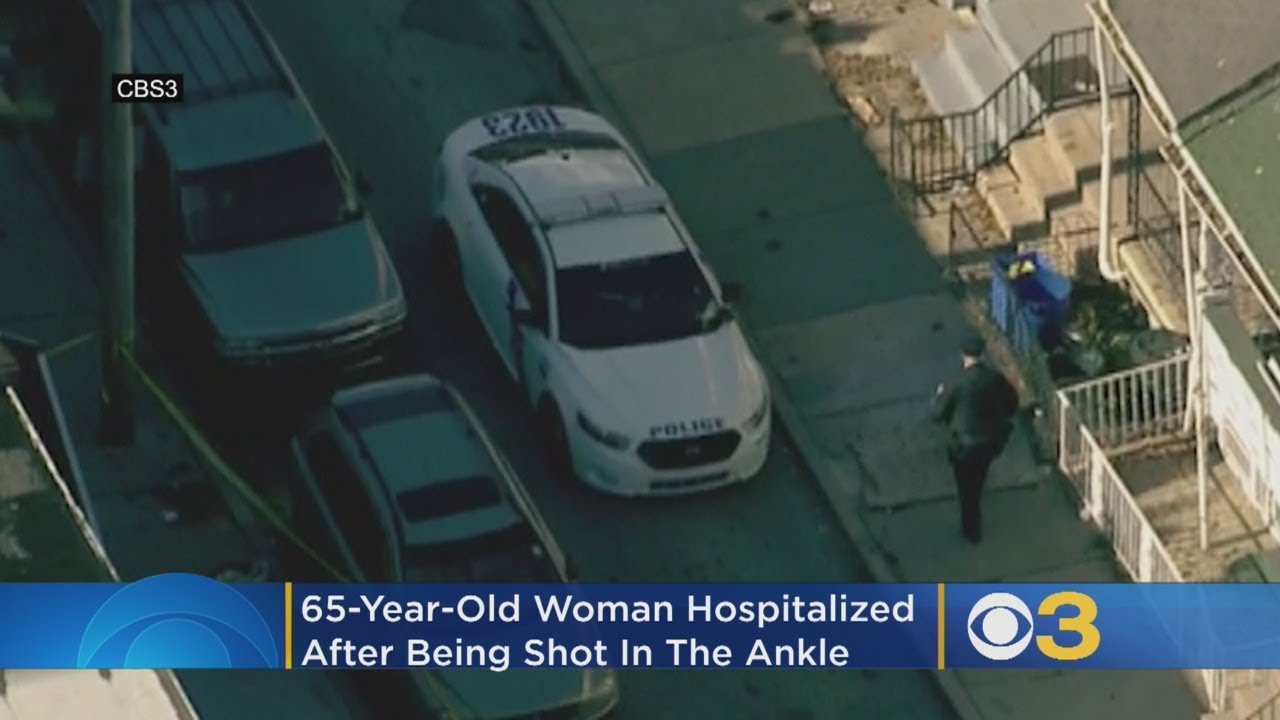 65-Year-Old Woman Hospitalized After Shot In Ankle In West Philadelphia ...