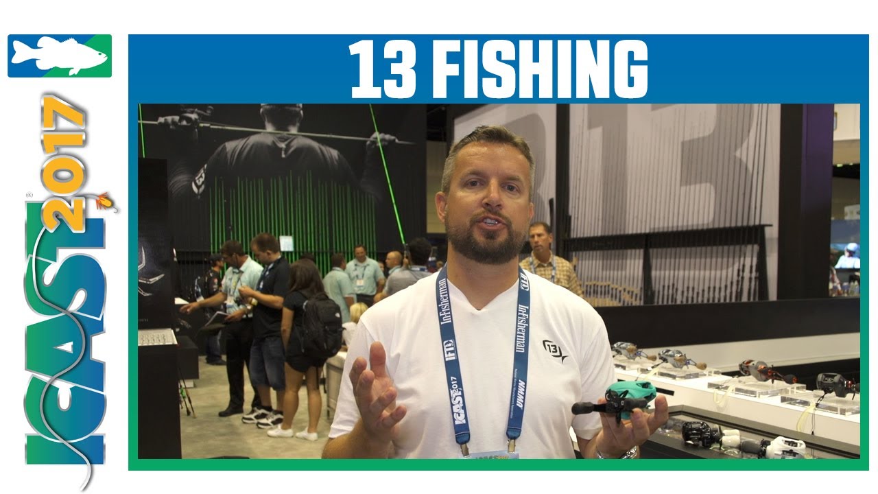 13 Fishing Origin TX Casting Reel with Matt Baldwin | ICAST 2017