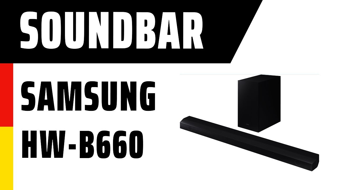 Soundbar Samsung HW-B660 | Test | Deutsch