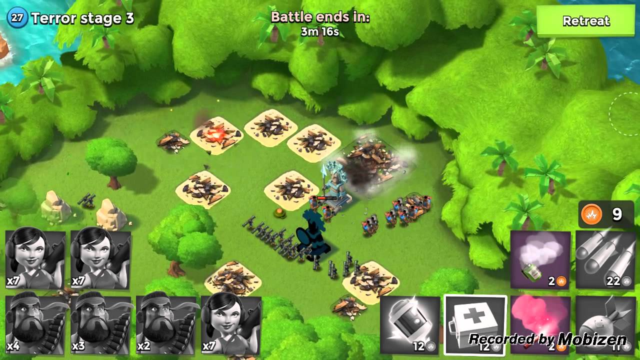 Boom Beach Terror Stages Heavy/Zookas YouTube