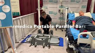 Armedica Portable Parallel Bar Demonstration by Margaret Arnold, PT