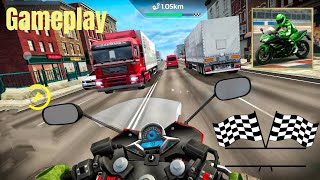 トラフィックライダーバイクラッシュのゲームプレイウォークスルー（iOS、Android） screenshot 2