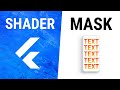 Flutter ShaderMask Widget