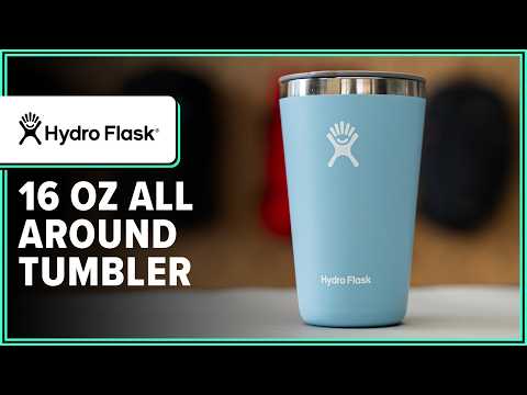 Hydro Flask 16 oz All Around Tumbler Review (2 Weeks of Use)