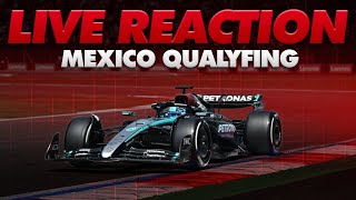 🔴LIVE -  A FERRARI FANS REACTS to Mexico GP QUALYFING! (with live timing)