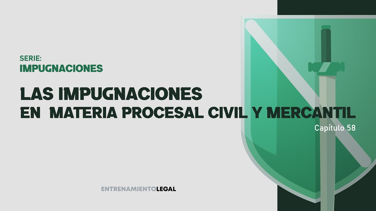 LAS IMPUGNACIONES  MATERIA PROCESAL CIVIL Y MERCANTIL