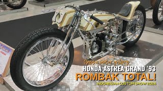 Honda Astrea Grand Tahun 93 - Great Custom modification at Indonesian Custom Show