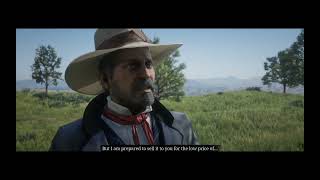 RDR2 - Buying treasure map from Maximo