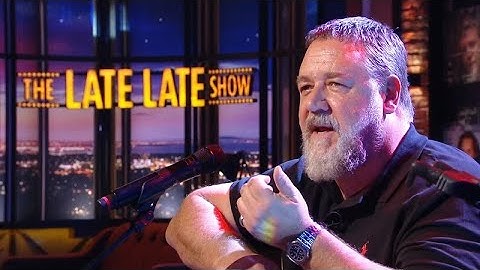 Russell Crowe Performs "Blackjack County Chains" | The Late Late Show | RTÉ One