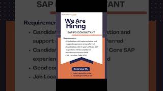 SAP JOBS