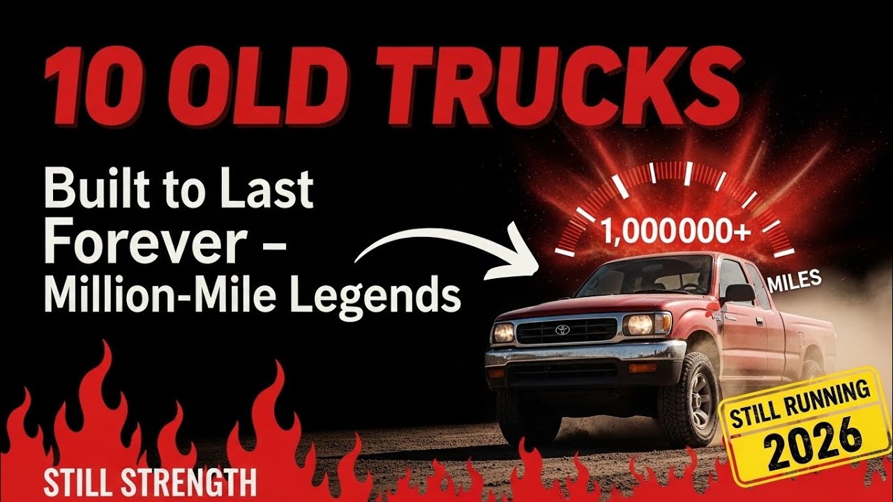 Легенды с миллионными пробегами: старые грузовики, созданные для вечной службы | Легенды с миллио...