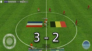 Winner Soccer Evo Elite/ Football de Vainqueur 2022 Android Gameplay Netherlands Vs Belgium [HD] screenshot 4