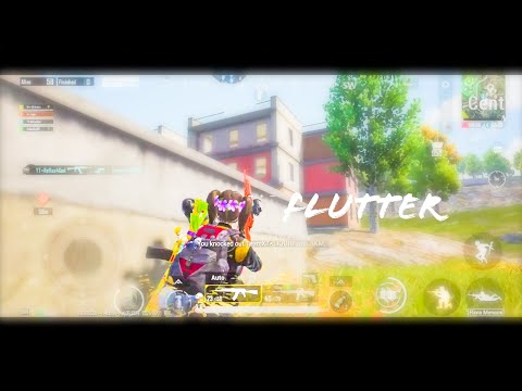 Flutter ⚡| 5 Fingers + Gyroscope | PUBG MOBILE Montage
